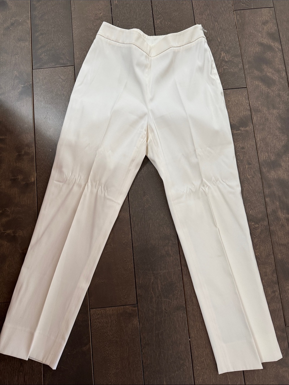 Women's Tailored Ankle Pants in White